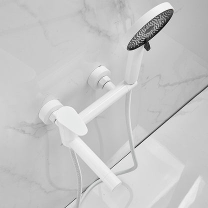Skorter | Contemporary Wall Mounted Bathtub Filler Single Handle Metal Faucet