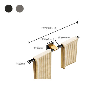 Skorter | Contemporary Aluminum Bathroom Accessories Set Towel Rail Bathroom Accessories