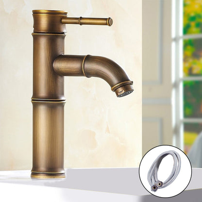 Skorter | A hole water tap country sink bathroom faucet with single lever handle