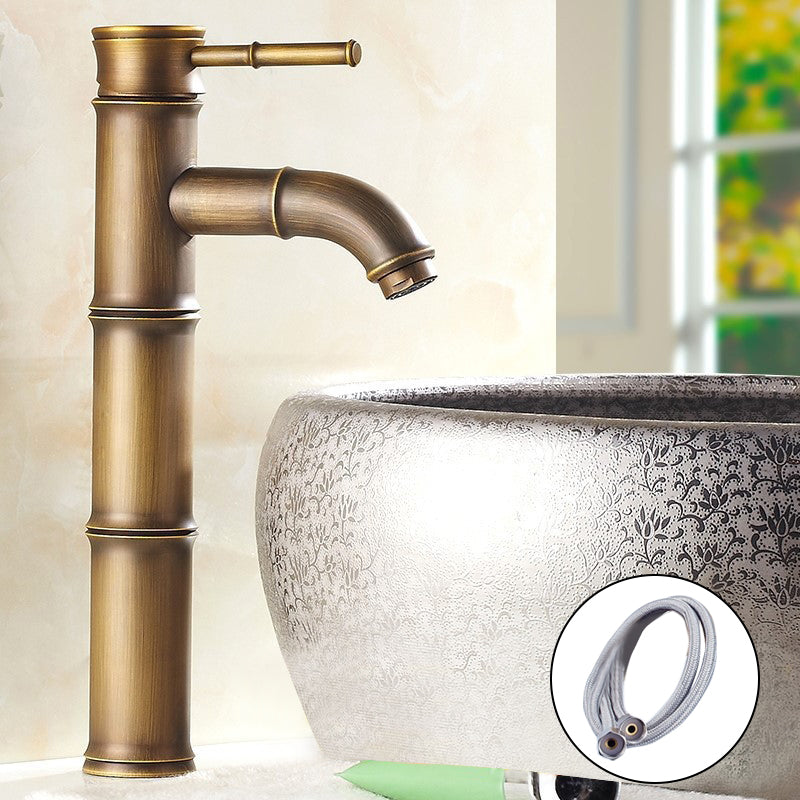 Skorter | A hole faucet country sink bathroom faucet with single lever handle