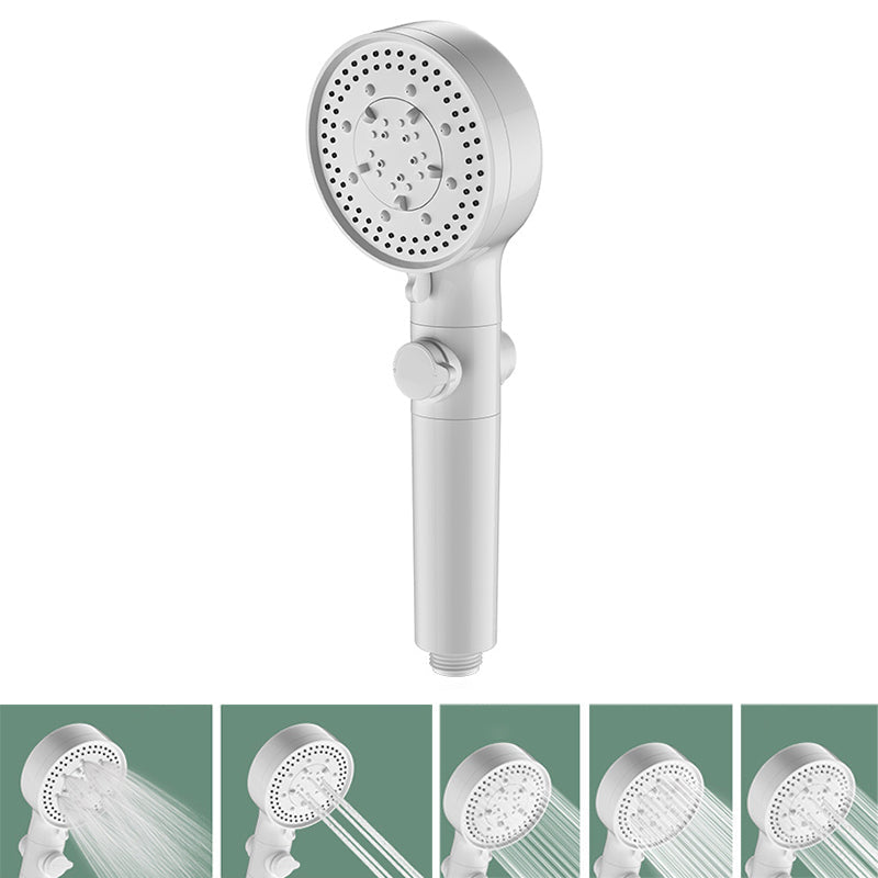 Skorter | Bathroom Shower Head 5-Stream Round Hand Shower Holder Wall Mount Shower Head