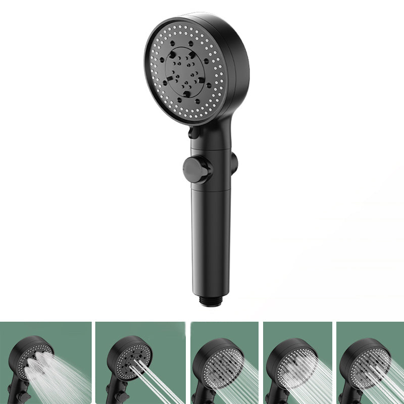 Skorter | Bathroom Shower Head 5-Stream Round Hand Shower Holder Wall Mount Shower Head