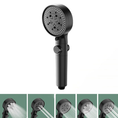 Skorter | Bathroom Shower Head 5-Stream Round Hand Shower Holder Wall Mount Shower Head