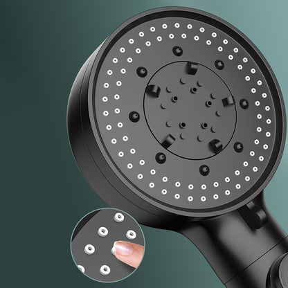 Skorter | Bathroom Showerhead 5-Spray Round Handheld Shower Holder Wall Mount Showerhead