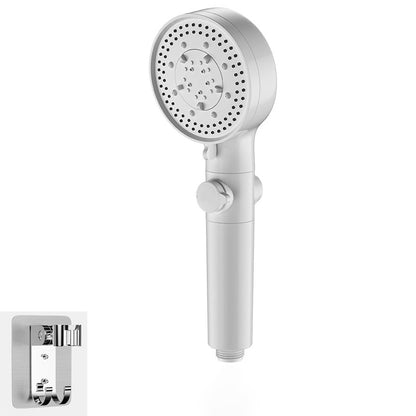 Skorter | Bathroom Shower Head 5-Stream Round Hand Shower Holder Wall Mount Shower Head
