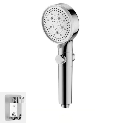 Skorter | Bathroom Showerhead 5-Spray Round Handheld Shower Holder Wall Mount Showerhead