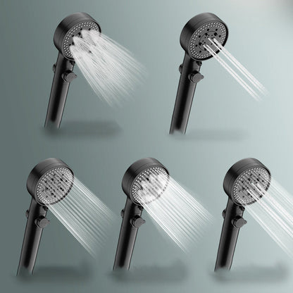 Skorter | Bathroom Showerhead 5-Spray Round Handheld Shower Holder Wall Mount Showerhead
