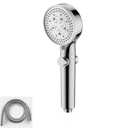 Skorter | Bathroom Showerhead 5-Spray Round Handheld Shower Holder Wall Mount Showerhead