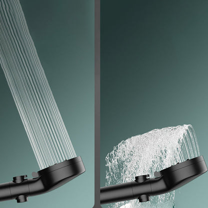 Skorter | Bathroom Shower Head 5-Stream Round Hand Shower Holder Wall Mount Shower Head