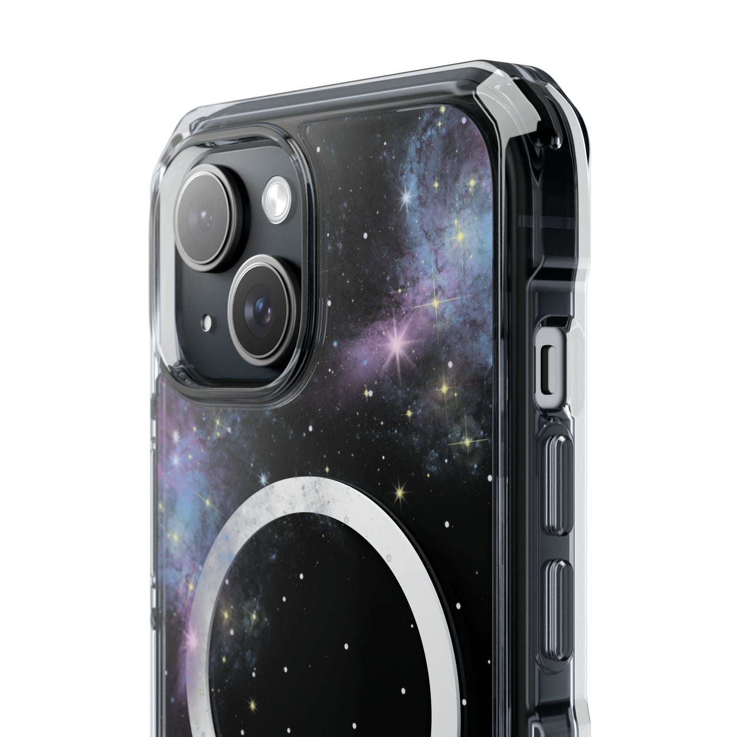 Skorter | Fluff's - Pookie the Poodle in Space Magnetic Clear Case for iPhone Series