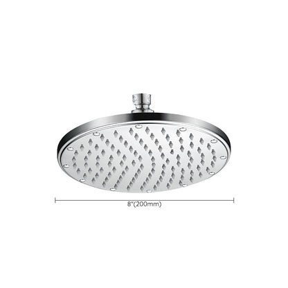 Skorter | Contemporary Style Shower Head Bathroom Fixed Shower Head with Round and Square Shape