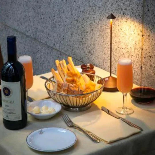 Skorter | LumiZen Minimalist LED Table Lamp | Waterproof and Dimmable Wireless Lighting