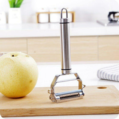 Skorter | Ultra-sharp Stainless Steel Multifunctional Vegetable Peeler & Julienne Cutter