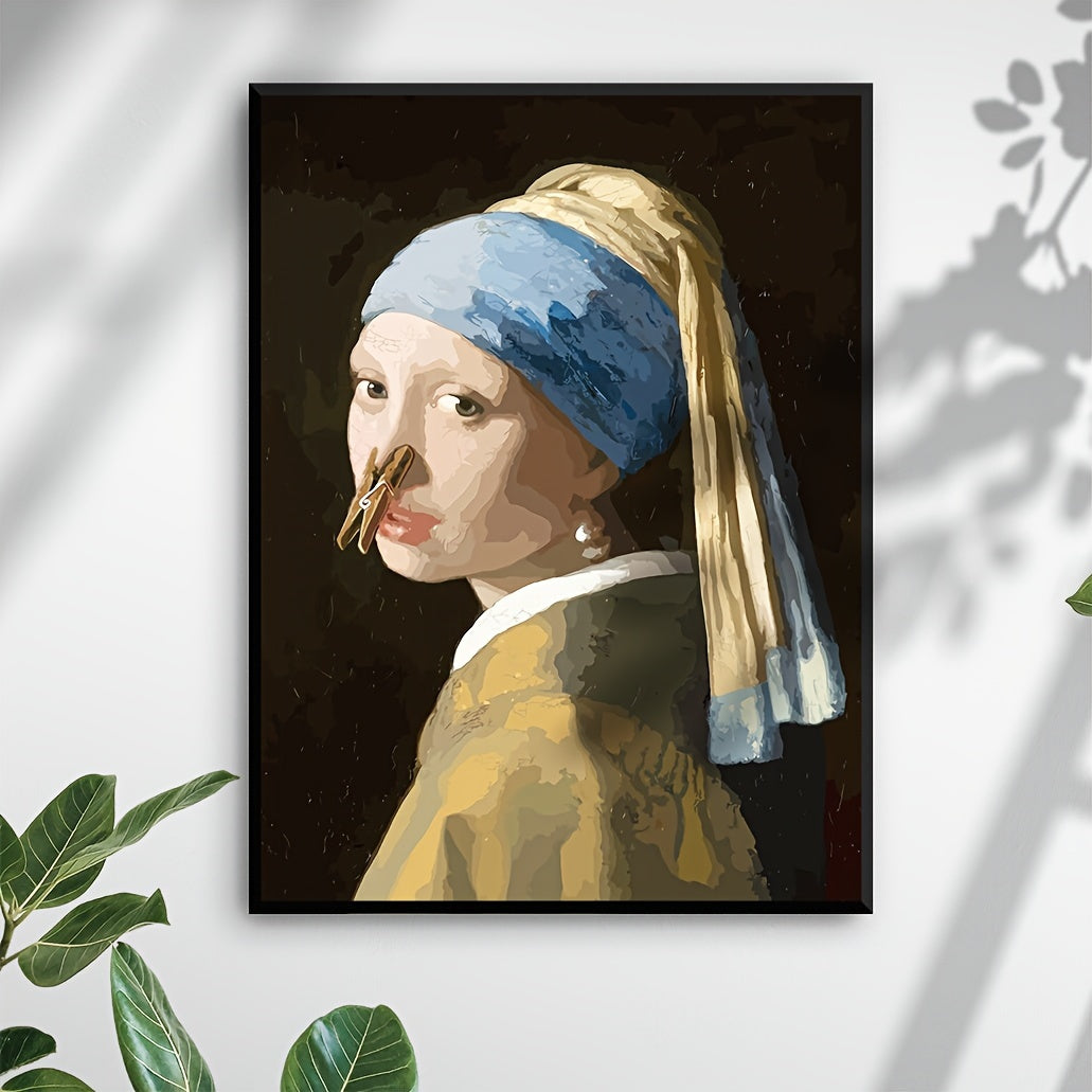 Skorter | 1pcs Large Size, Fun Bathroom Wall Poster - Waterproof, No Frames Included, 15.7"x11.4" (40x29cm)