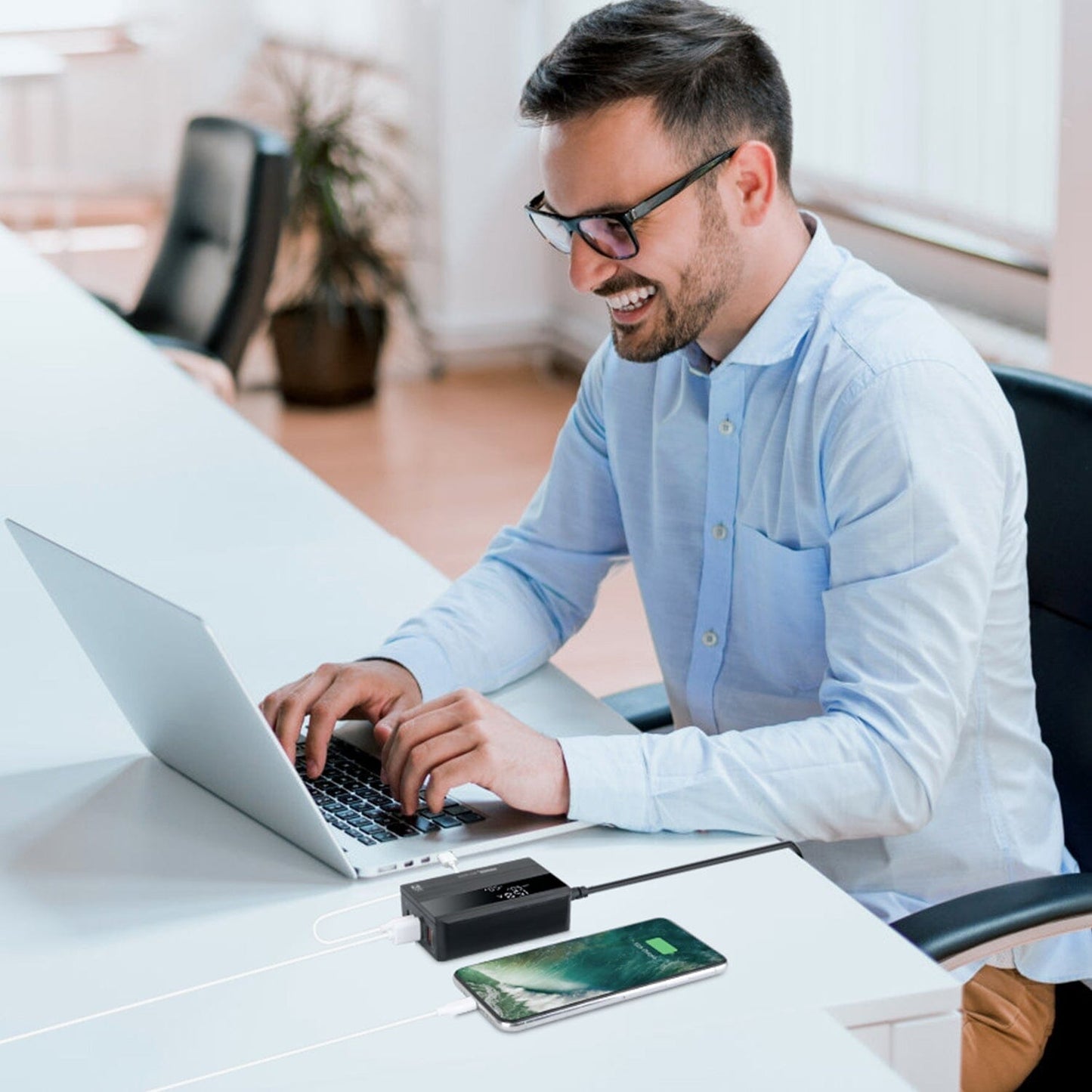 Skorter | 65W 4 USB Port Fast Wall Charger