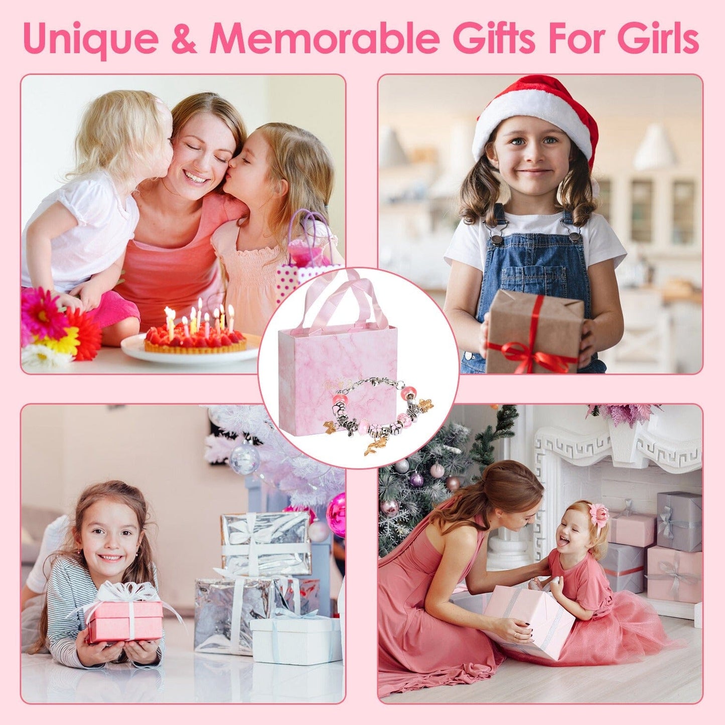 Skorter | 66 pieces: Charm bracelet making set