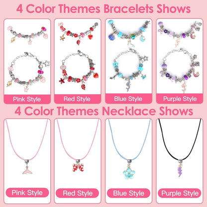 Skorter | 66 pieces: Charm bracelet making set