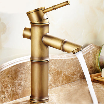 Skorter | Country House Style Single Hole Sink Faucet with a Lever Handle