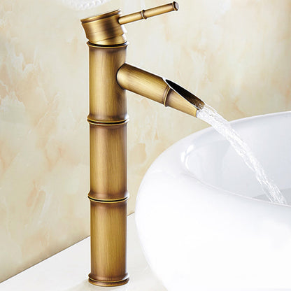 Skorter | Country House Style Single Hole Sink Faucet with a Lever Handle