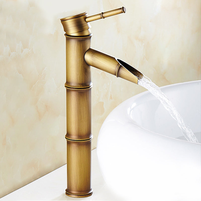 Skorter | Country House Style Single Hole Sink Faucet with a Lever Handle