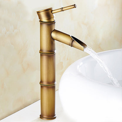 Skorter | Country House Style Single Hole Sink Faucet with a Lever Handle