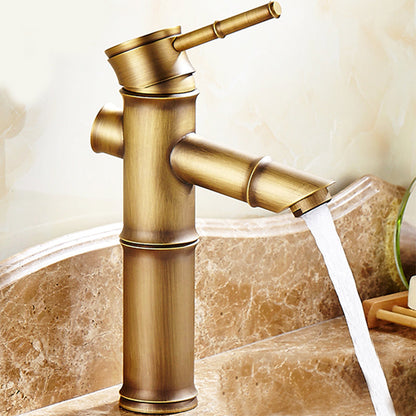 Skorter | Country House Style Single Hole Sink Faucet with a Lever Handle