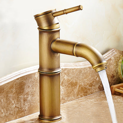 Skorter | Country House Style Single Hole Sink Faucet with a Lever Handle