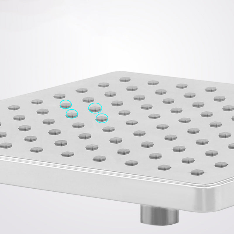 Skorter | Bathroom Standard Showerhead Rainfall Square Ceiling Mounted Showerhead