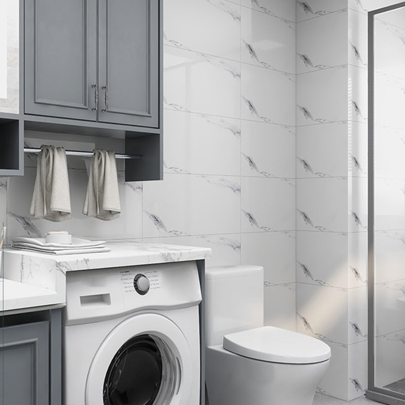 Skorter | Bathroom Mosaic Tile Marble Print Peel and Stick Backsplash Tile