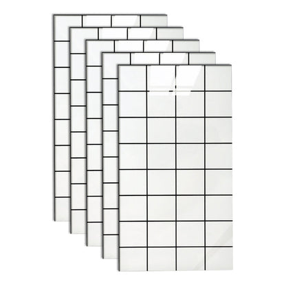 Skorter | Bathroom Mosaic Tile Marble Print Peel and Stick Backsplash Tile