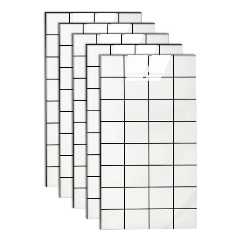 Skorter | Bathroom mosaic tile marble print peel-and-stick backsplash tile
