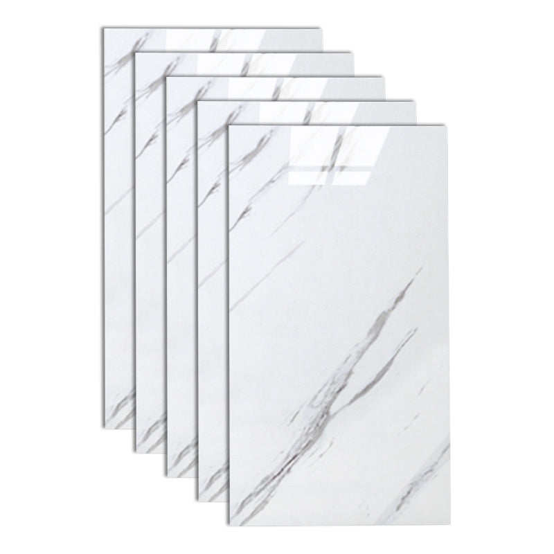 Skorter | Bathroom Mosaic Tile Marble Print Peel and Stick Backsplash Tile