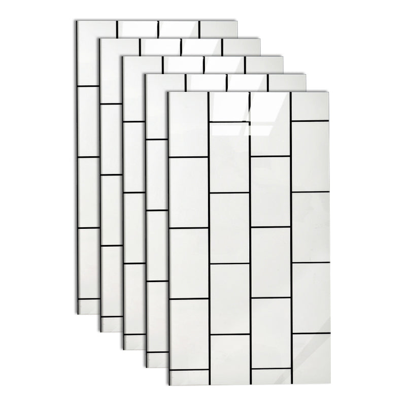 Skorter | Bathroom mosaic tile marble print peel-and-stick backsplash tile
