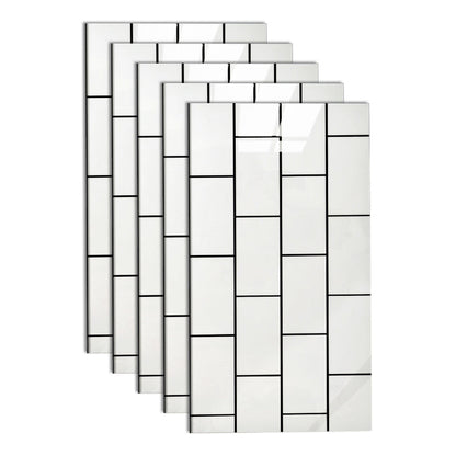Skorter | Bathroom mosaic tile marble print peel-and-stick backsplash tile