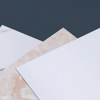 Skorter | Bathroom Mosaic Tile Marble Print Peel and Stick Backsplash Tile