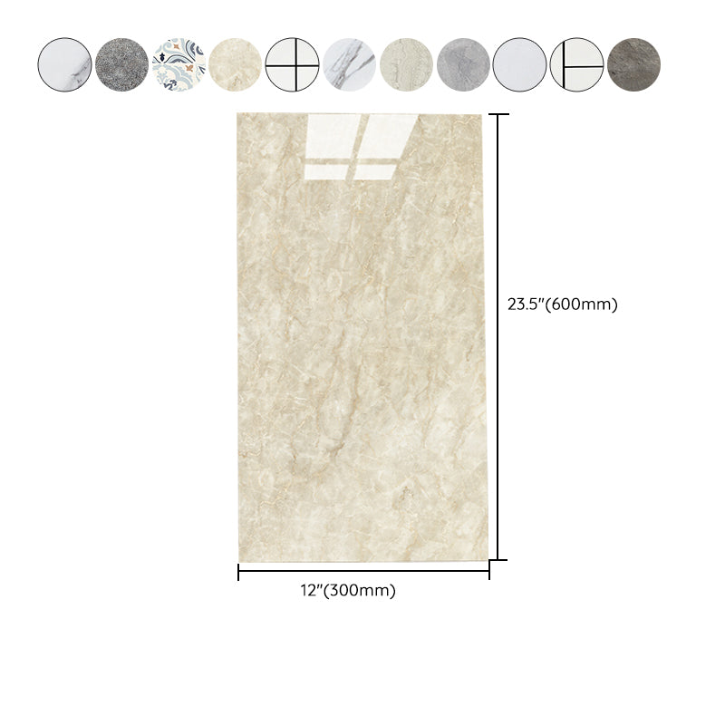 Skorter | Bathroom Mosaic Tile Marble Print Peel and Stick Backsplash Tile