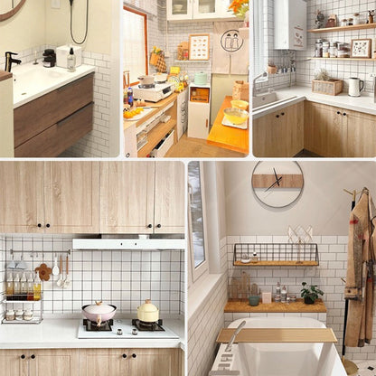 Skorter | Creative Mosaic Tiles for Peeling and Sticking for Kitchen Backsplashes