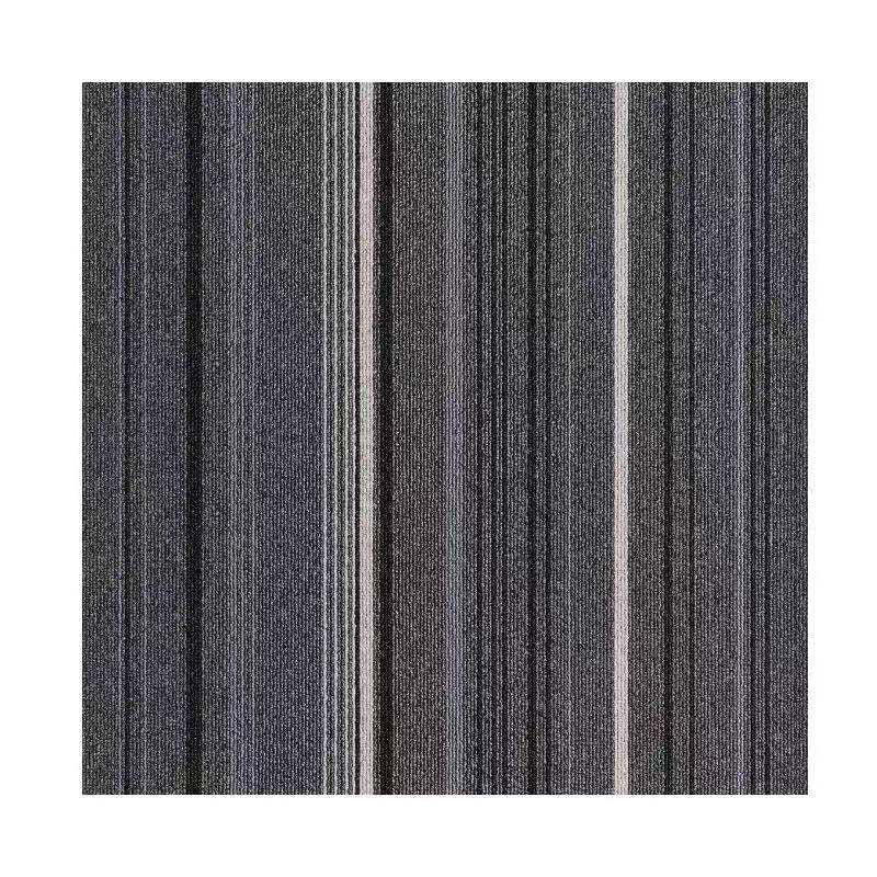 Skorter | Dark Color Level Loop Carpet Tile Non-Slip Self-Adhesive Indoor Office Carpet Tiles