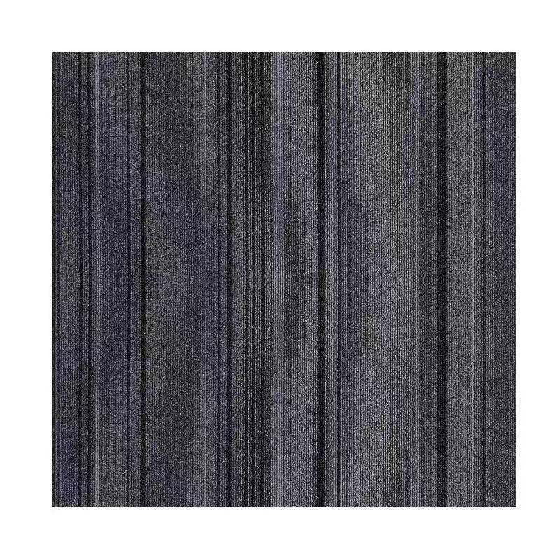Skorter | Dark Color Level Loop Carpet Tile Non-Slip Self-Adhesive Indoor Office Carpet Tiles