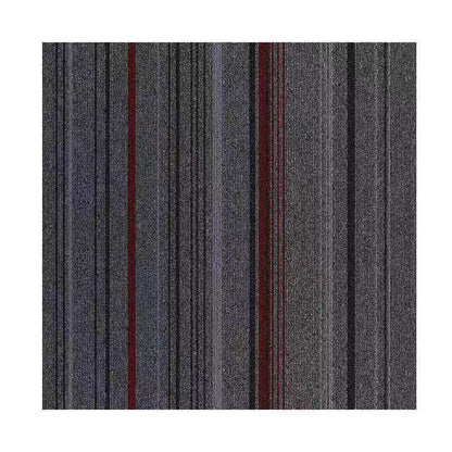 Skorter | Dark Color Level Loop Carpet Tile Non-Slip Self-Adhesive Indoor Office Carpet Tiles