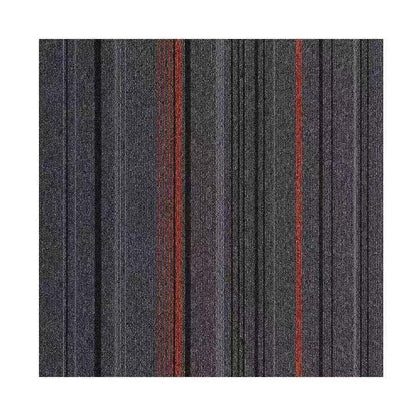 Skorter | Dark Color Level Loop Carpet Tile Non-Slip Self-Adhesive Indoor Office Carpet Tiles
