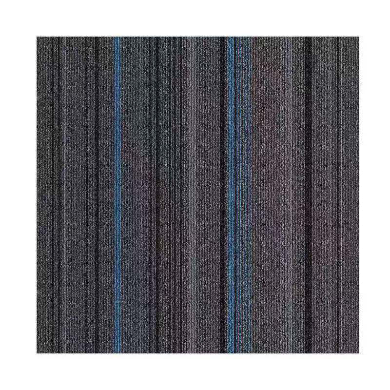 Skorter | Dark Color Level Loop Carpet Tile Non-Slip Self-Adhesive Indoor Office Carpet Tiles