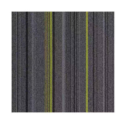Skorter | Dark Color Level Loop Carpet Tile Non-Slip Self-Adhesive Indoor Office Carpet Tiles