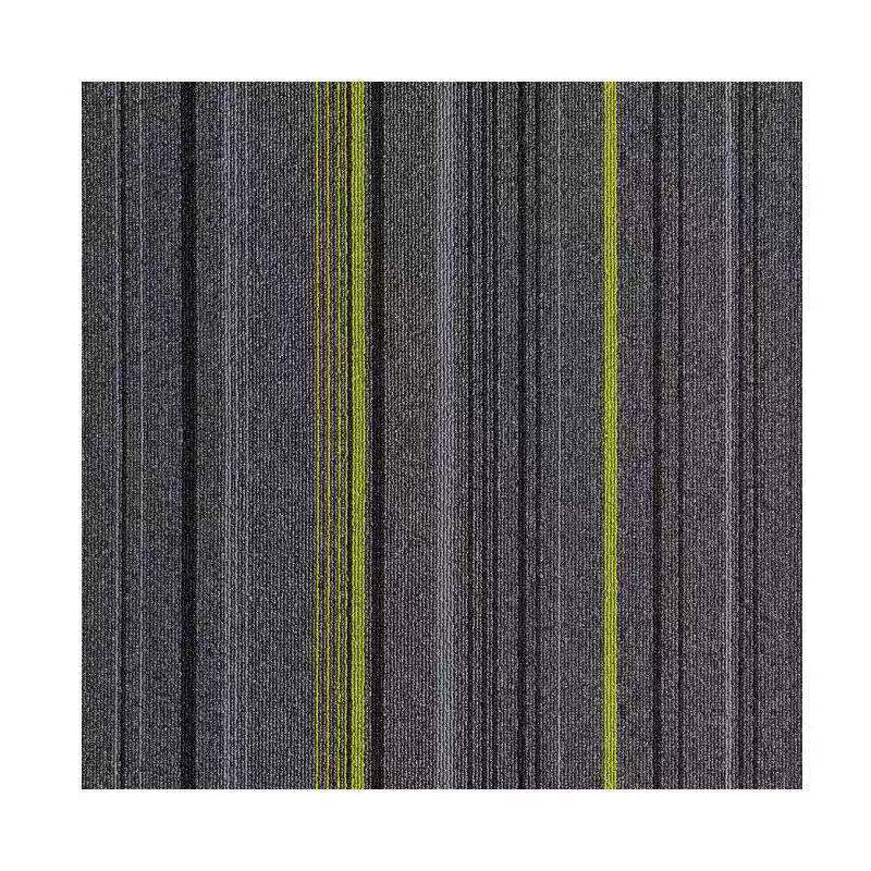Skorter | Dark Color Level Loop Carpet Tile Non-Slip Self-Adhesive Indoor Office Carpet Tiles