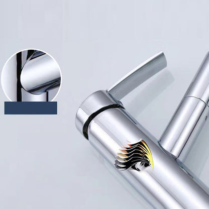 Skorter | Contemporary Vessel Faucet Pull-Down Faucet with Single Handle