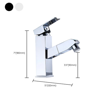 Skorter | Contemporary Vessel Faucet Pull-Down Faucet with Single Handle