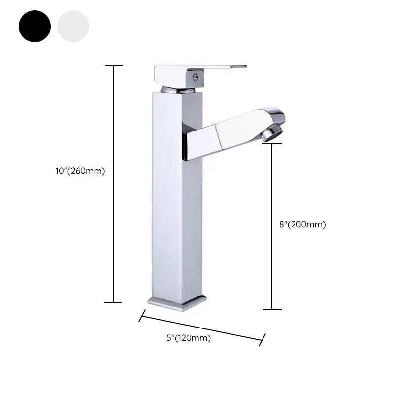 Skorter | Contemporary Vessel Faucet Pull-Down Faucet with Single Handle