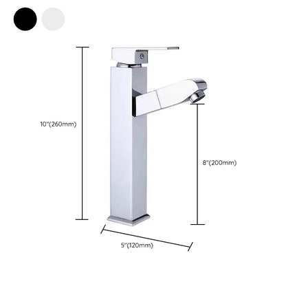 Skorter | Contemporary Vessel Faucet Pull-Down Faucet with Single Handle