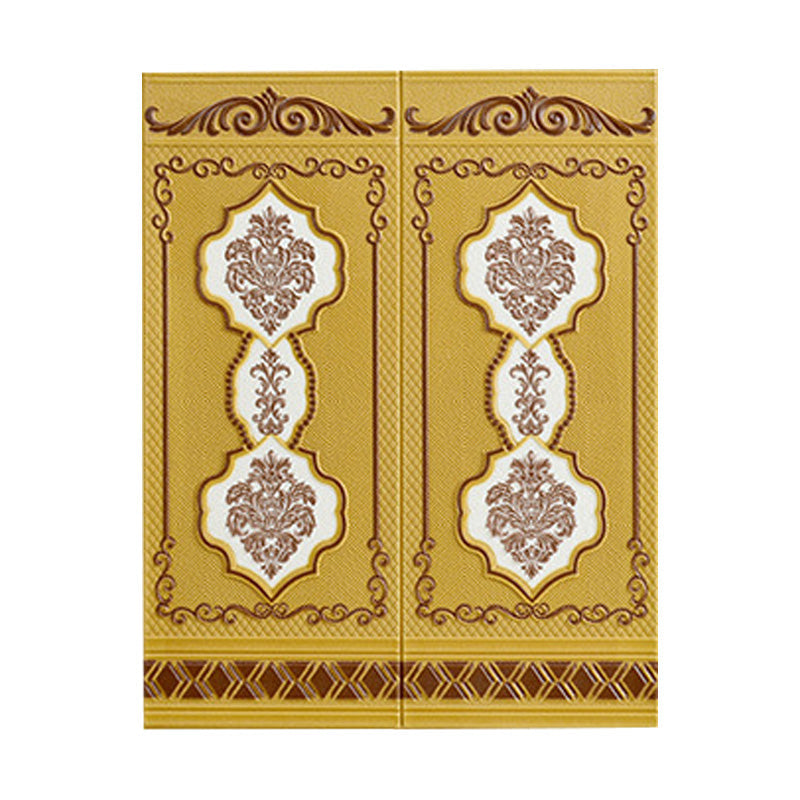 Skorter | 3D embossed wall panel Glam style waterproof wall panel for the living room