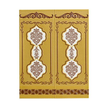 Skorter | 3D embossed wall panel Glam style waterproof wall panel for the living room